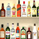 Liquor Bottles With Bar Unit Interior - 3DOcean Item for Sale