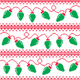 Christmas Tree Lights Seamless Pattern, Ugly Christmas Sweater Style - GraphicRiver Item for Sale