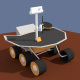 Low Poly Cartoony Planet Rover 2 - 3DOcean Item for Sale