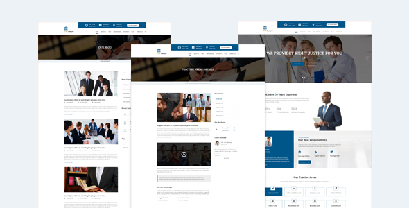 I'M LAWYER - Law,Attorneys and Legal firm PSD Template