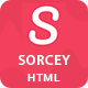 Sorcey - Responsive One Page Parallax HTML Template - ThemeForest Item for Sale