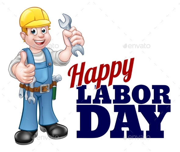 Happy Labor Day Worker Design