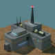 Low Poly Cartoony Sci Fi Building 2 - 3DOcean Item for Sale