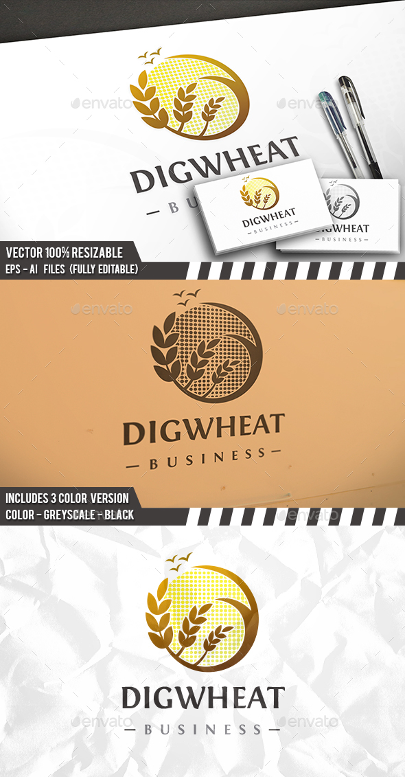Digital Wheat Logo