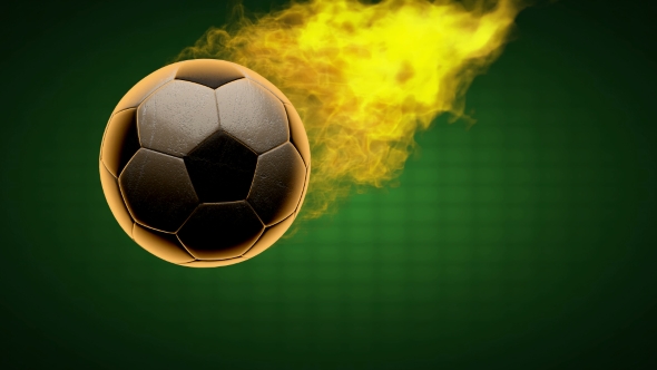Burning Soccer Ball alt