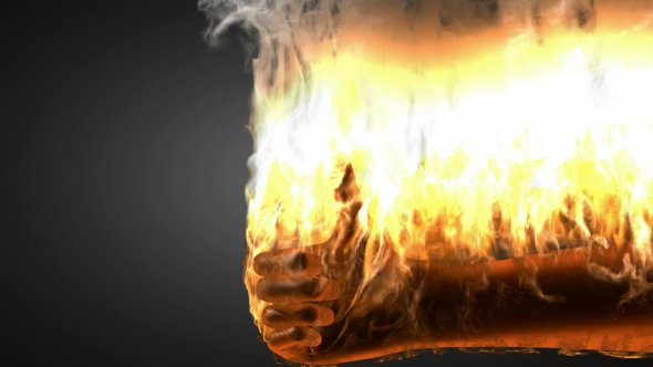 Burning Skeleton Best Sign