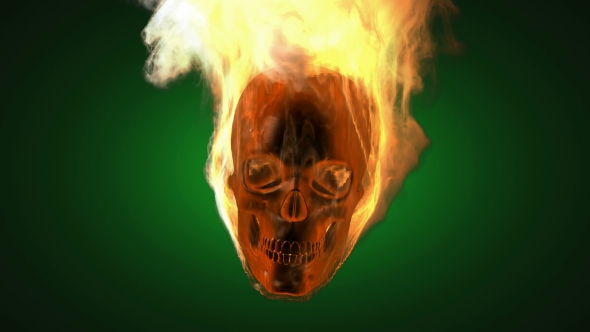 Burning Skull alt