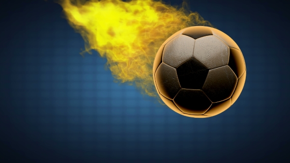 Burning Soccer Ball alt