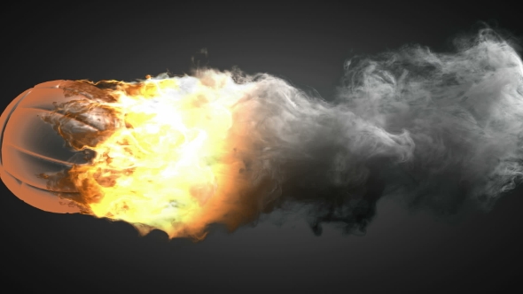 Burning Volleyball Ball alt