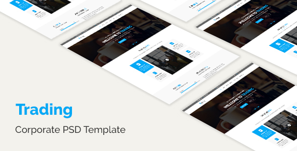 Trading - Corporate PSD Template