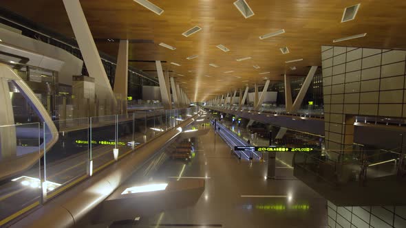 International Airport in Doha, Qatar