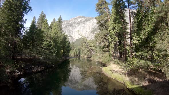 4K view of Yosemite National Park, California, USA