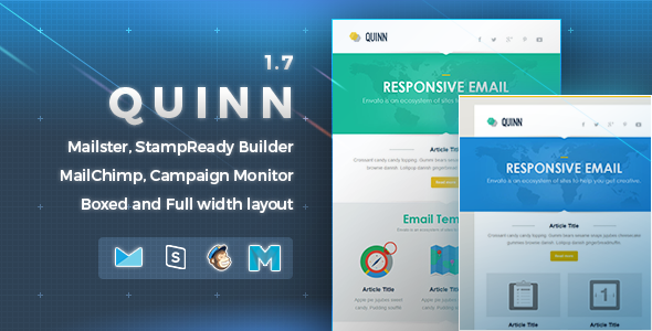 Quinn | Responsive Email Template