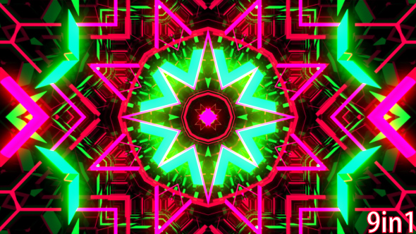 VJ Neon Background Lights alt