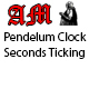 Pendelum Clock Seconds