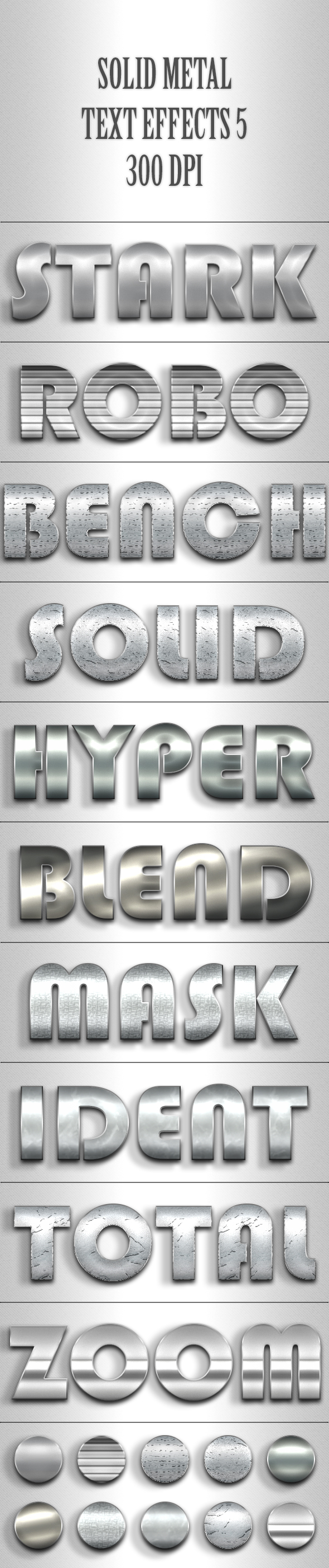 Solid Metal Text Effects 5