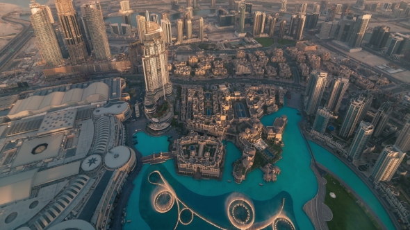 Dubai, Overlooking Marina District