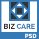 BIZ CARE - One Page Business Website PSD Template - ThemeForest Item for Sale