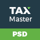 TAXMaster - Finance & Consulting  PSD Template - ThemeForest Item for Sale