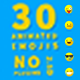 30 Animated Emojis 2.5D (No Plugins) - VideoHive Item for Sale