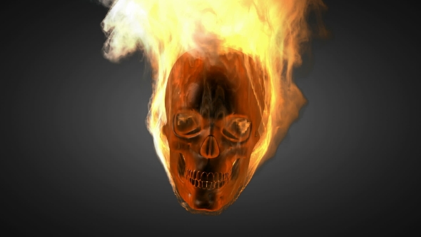 Burning Skull alt