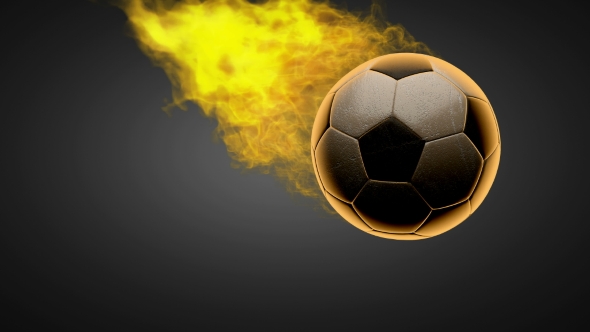 Burning Soccer Ball alt