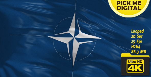 NATO Flag 4K