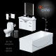 Large set for fast furnishing of a bathroom - 3DOcean Item for Sale