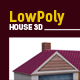 3D Lowpoly House Model - 3DOcean Item for Sale