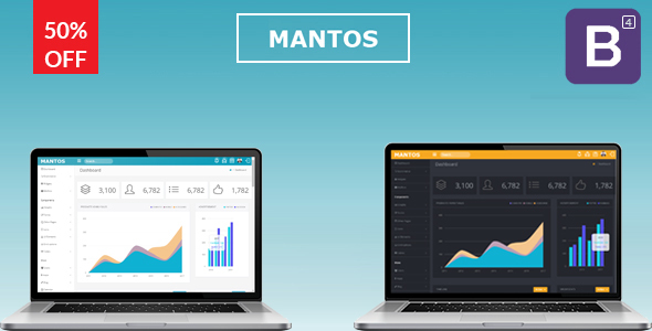 Mantos - Responsive Bootstrap 4 Admin Template