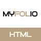 MYFOLIO - Personal Portfolio Template - ThemeForest Item for Sale