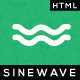 Sinewave - One Page Hosting Landing Page HTML Template - ThemeForest Item for Sale