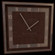 Square wall clock - 3DOcean Item for Sale
