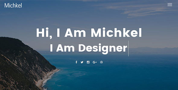 Mickhel – Creative Portfolio HTML Template