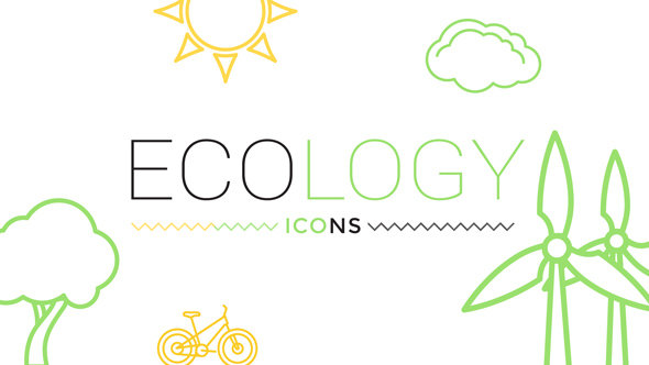 Ecology Concept Icons