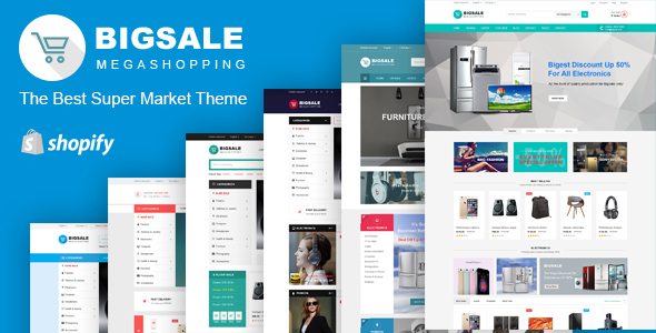 Bigsale – Responsive Ecommerce Shopify Template