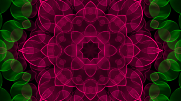 Pink Flower Kaleidoscope Loop V2 alt