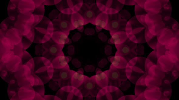 Pink Flower Kaleidoscope Loop V3 alt