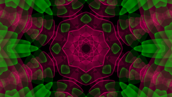 Pink Flower Kaleidoscope Loop V6 alt