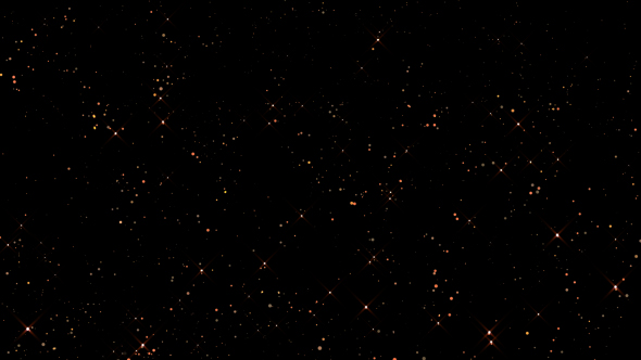 Falling Golden Particles alt