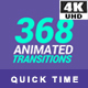 368 Transitions 4K - VideoHive Item for Sale