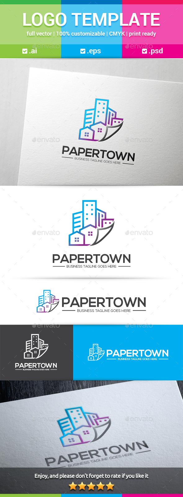 Paper Town Logo