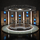 Virtual TV Studio Chat Set 17 - 3DOcean Item for Sale