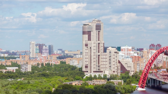 Moscow in Aerial View