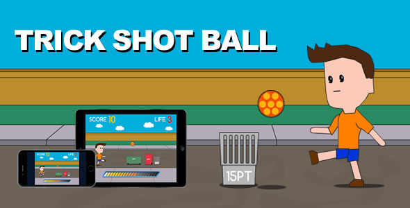 Trick Shot Ball - HTML5 Game