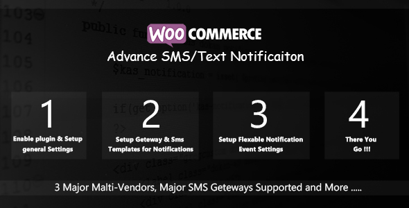 WooCommerce Advance SMS/Text Notification