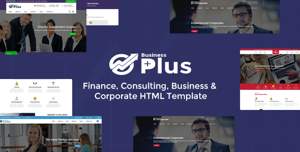 Business Plus HTML Theme - Finance Consultancy
