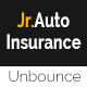 Jr. Auto Insurance Landing Page - Responsive Unbounce Template - ThemeForest Item for Sale