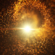 Orange Particles In The Light - VideoHive Item for Sale