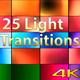 25 Light Transitions - VideoHive Item for Sale